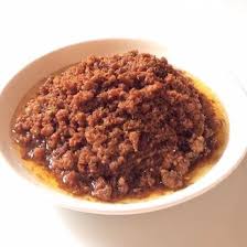 Mắm tép chưng thịt